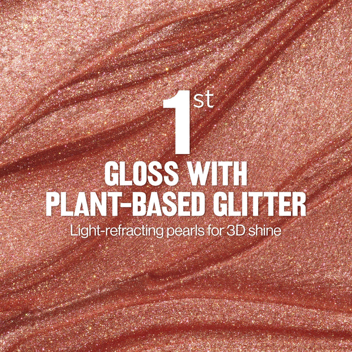 Super Lustrous™ Glimmer Gloss - 1st gloss with plant-based glitter