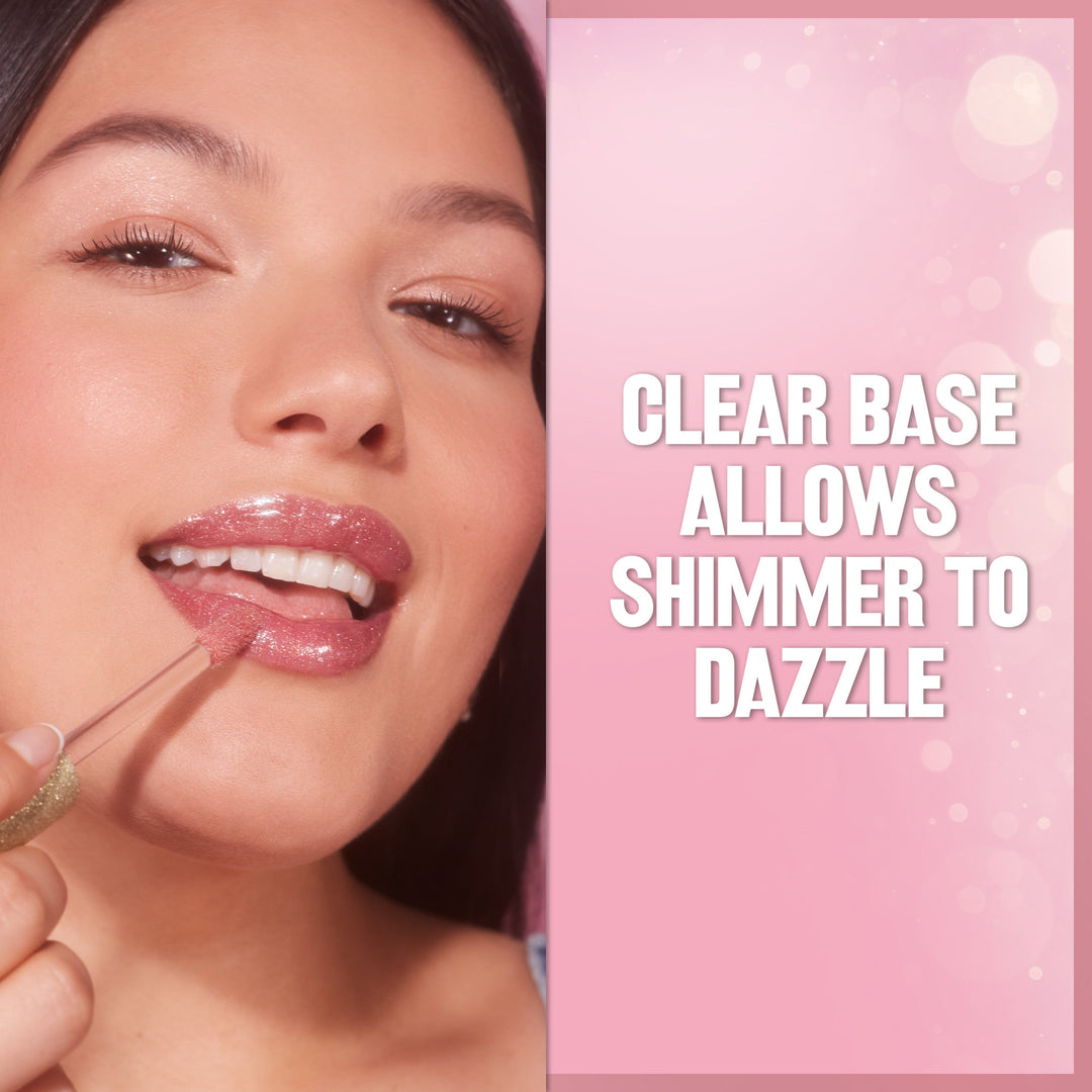 Super Lustrous™ Glimmer Gloss - clear base allows shimmer to dazzle