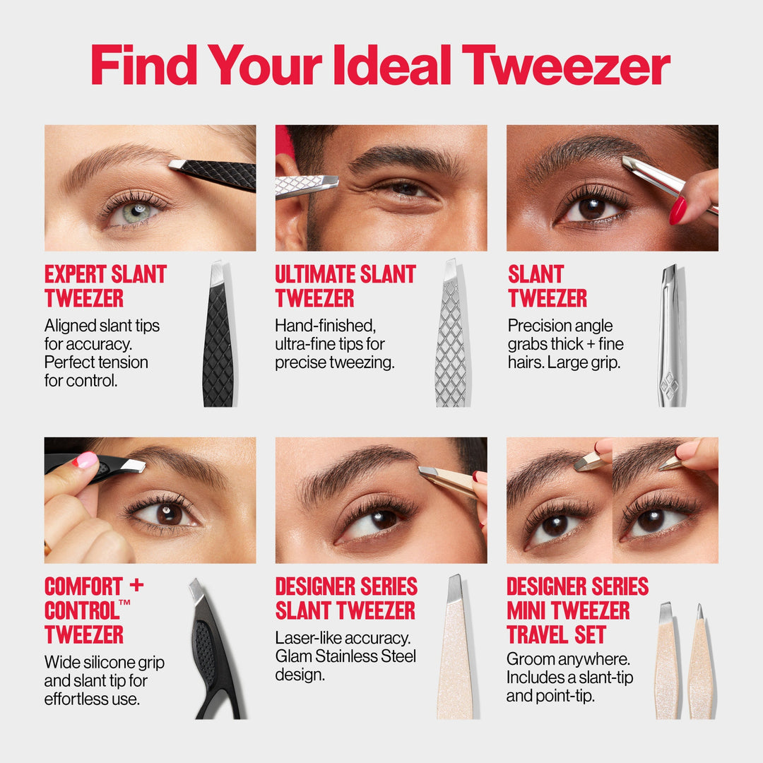 Revlon tweezers guide - find your ideal tweezer