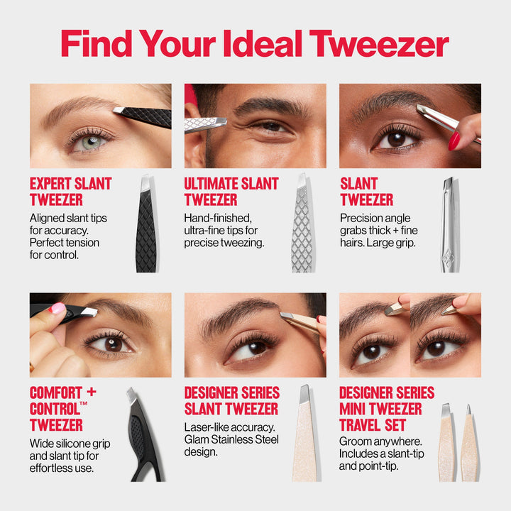 Revlon tweezers guide - find your ideal tweezer