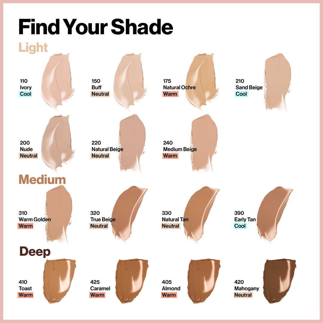 ColorStay Full Cover™ Foundation - color shades