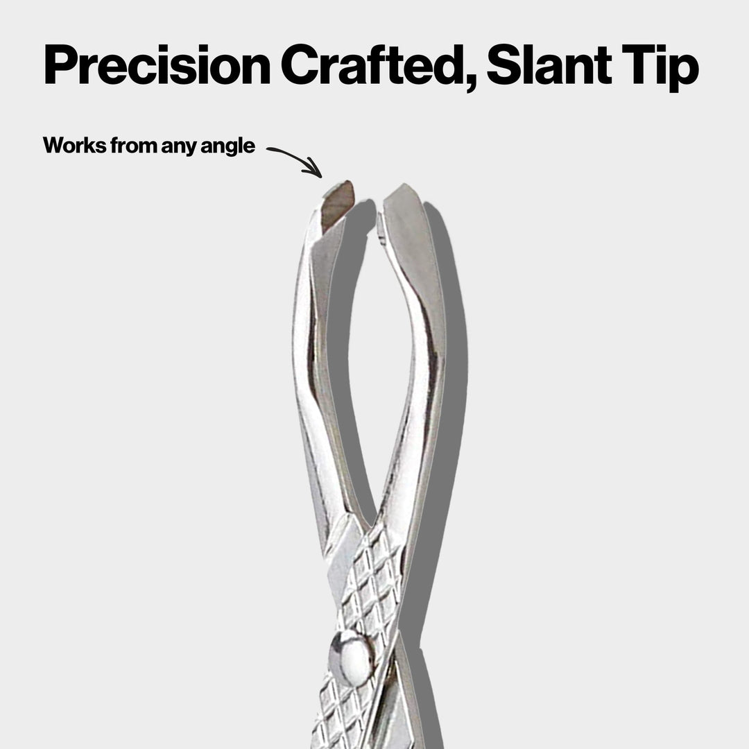 PerfecTweeze™ Slant Tip Tweezer - precision crafted, slant tip