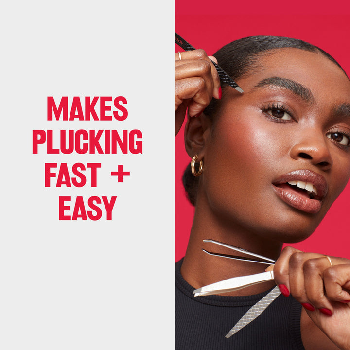 Revlon Slant Tweezer - makes plucking fast and easy