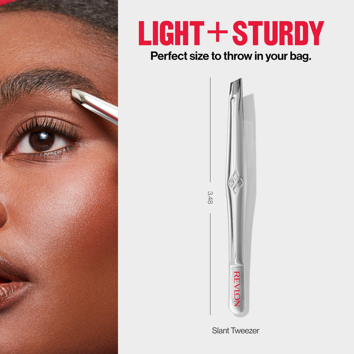 Revlon Slant Tweezer - dimensions