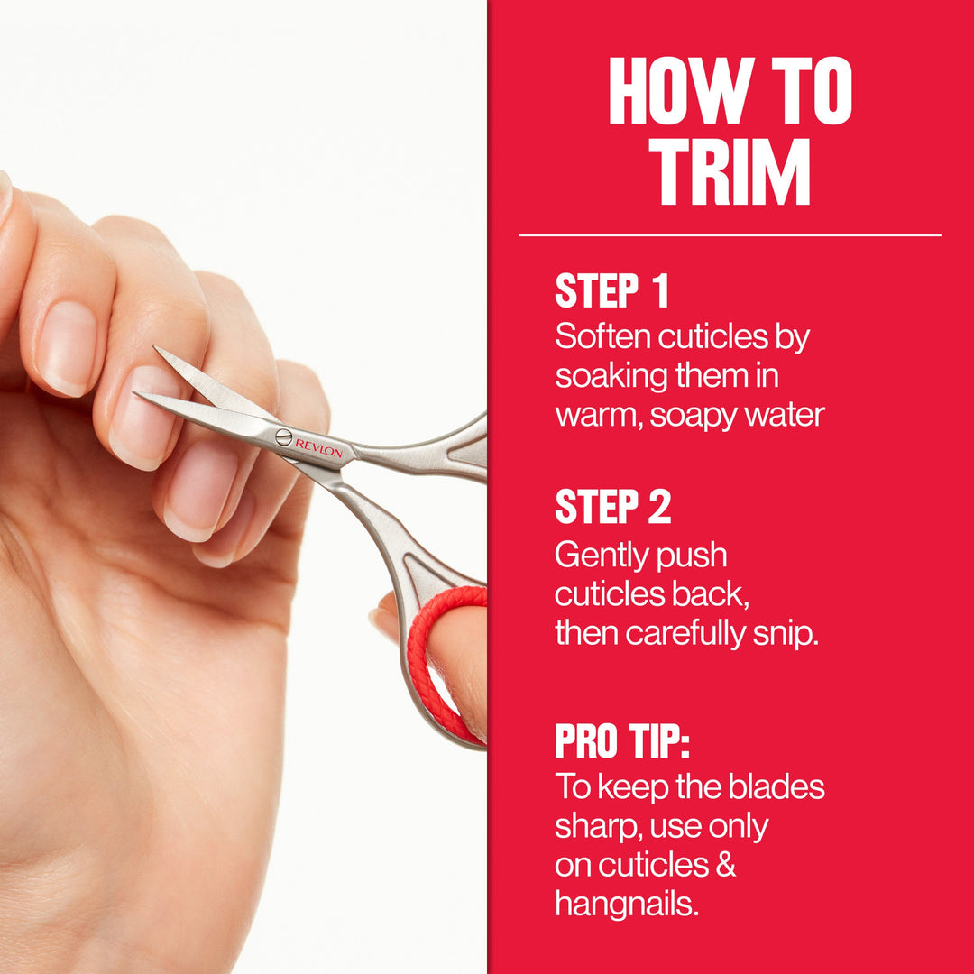 How to Trim Your Nails with Scissors guide