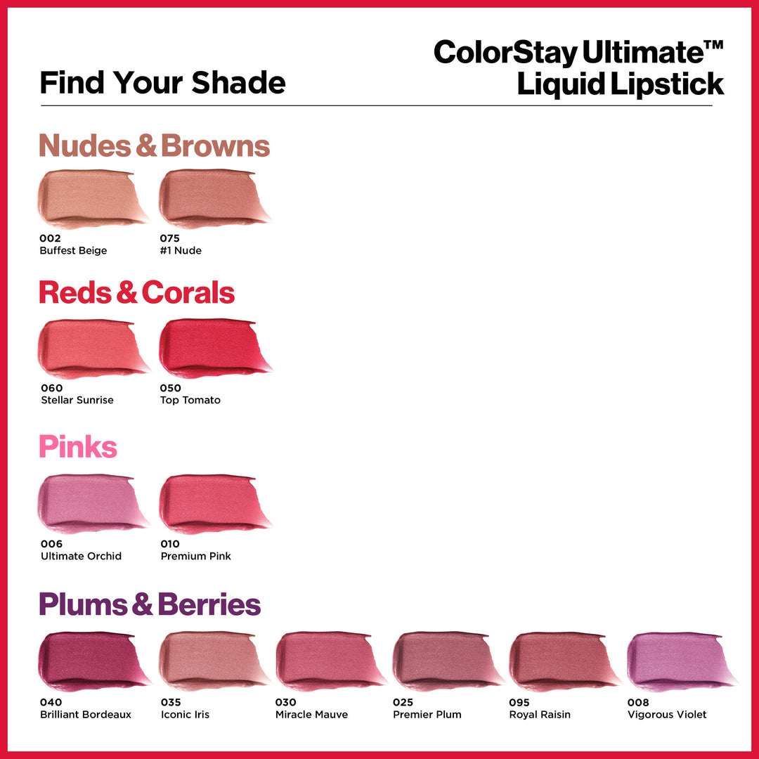 ColorStay Ultimate™ Liquid Lipstick - shade finder