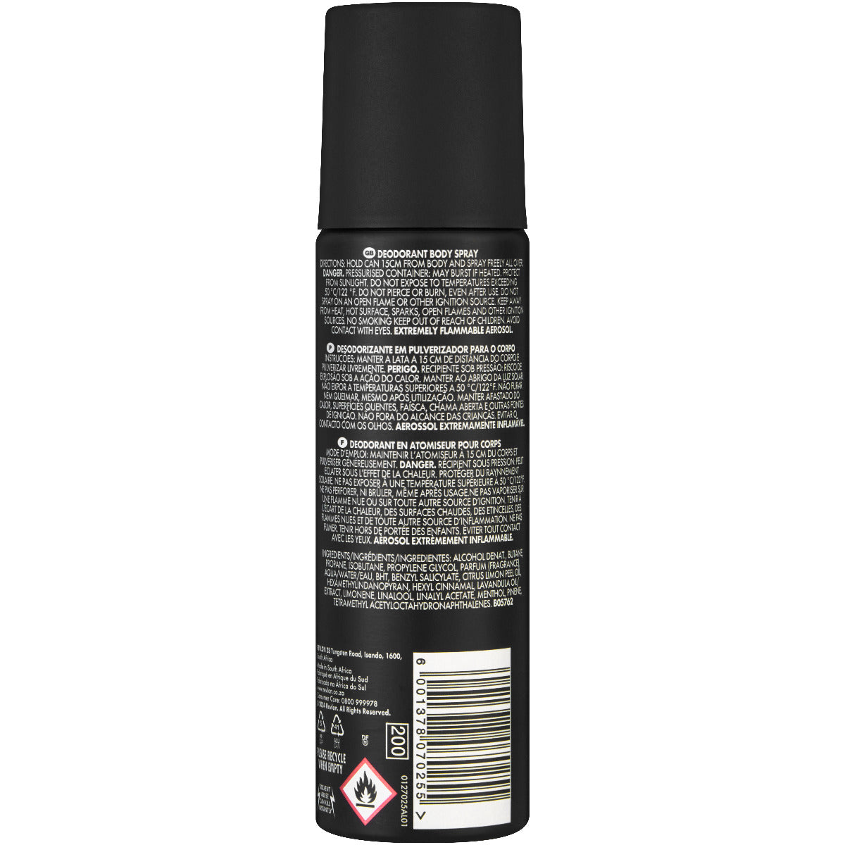 Fire & Ice - Cool 120ml Deodorant Spray – Revlon South Africa
