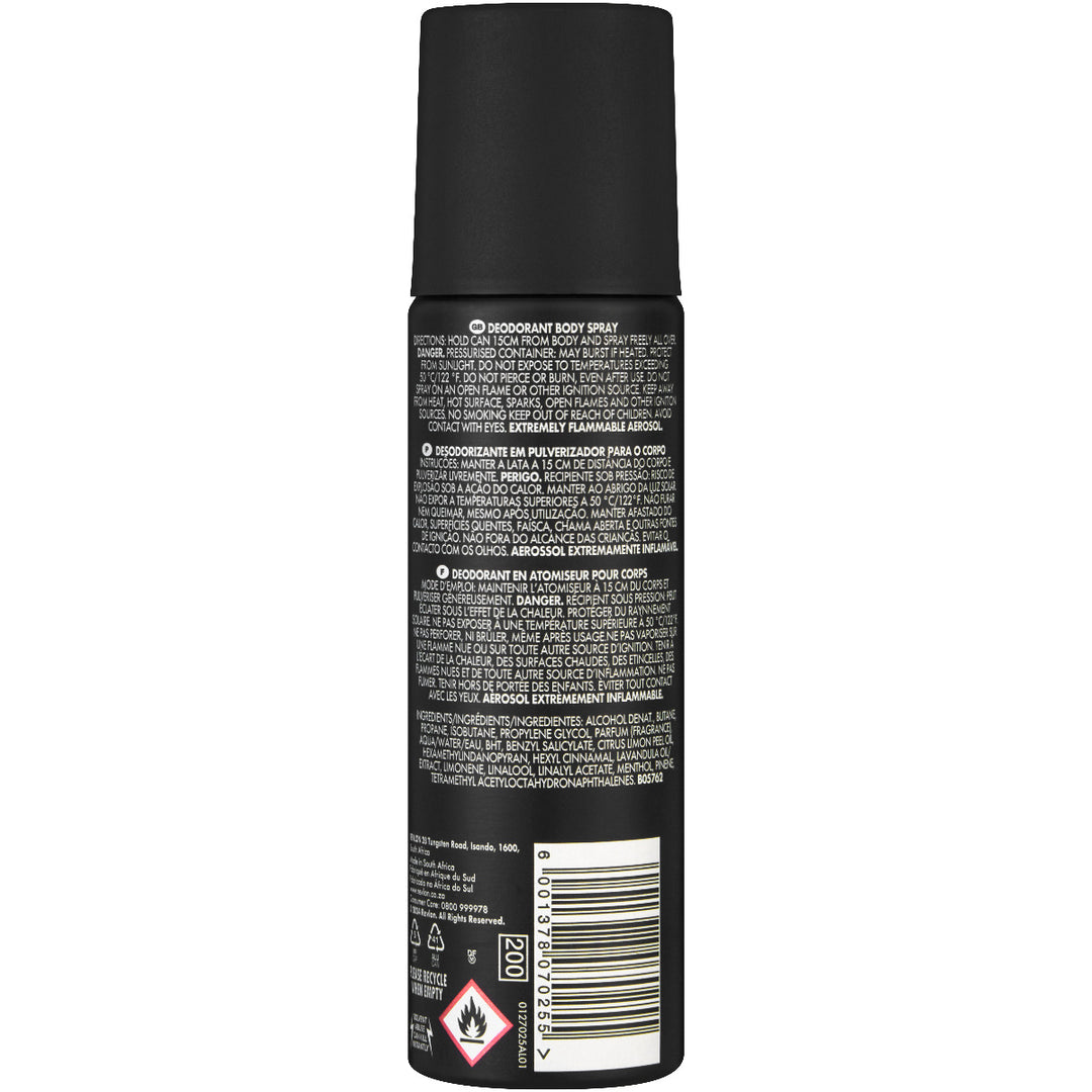 Fire & Ice - Cool 120ml Deodorant Spray