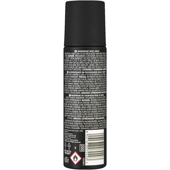 Fire & Ice - Intense 120ml Deodorant Spray