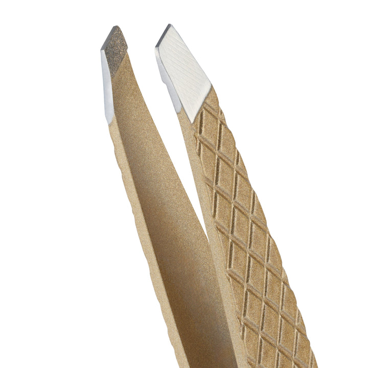 Gold Series™ Slant Tweezer - tweezer tips