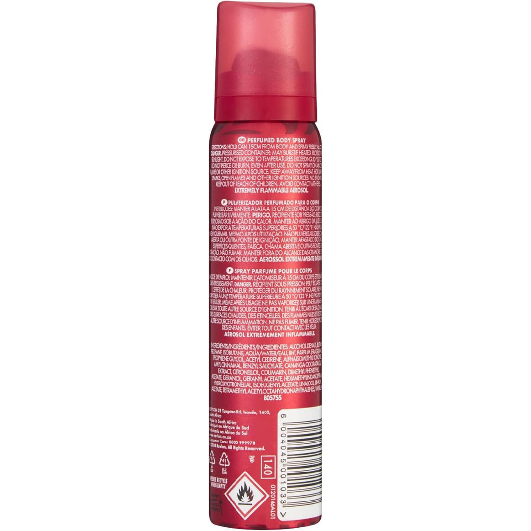 Charlie - Red 90ml Perfumed Body Spray