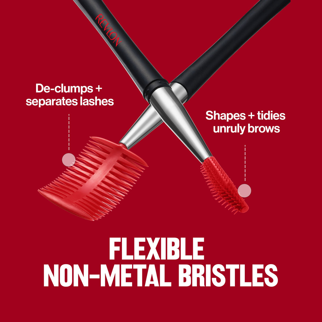 Lash & Brow Styling Tool - flexible non-metal bristles