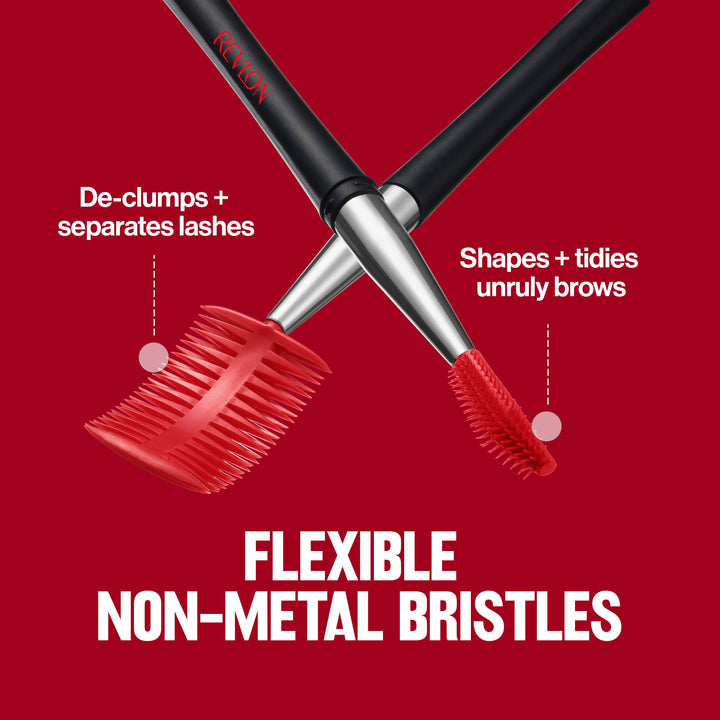 Lash & Brow Styling Tool - flexible non-metal bristles