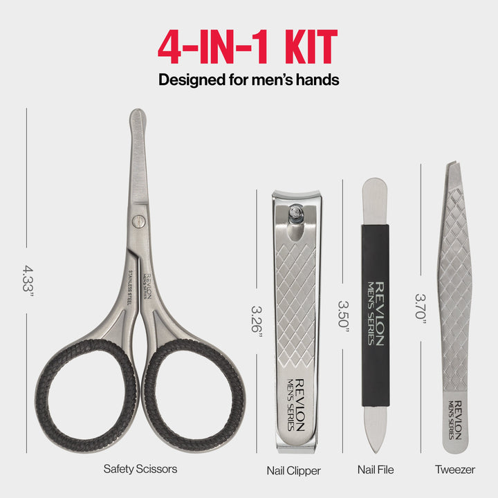 Men's Series Essential Grooming Kit - 4 in 1 tool kit
