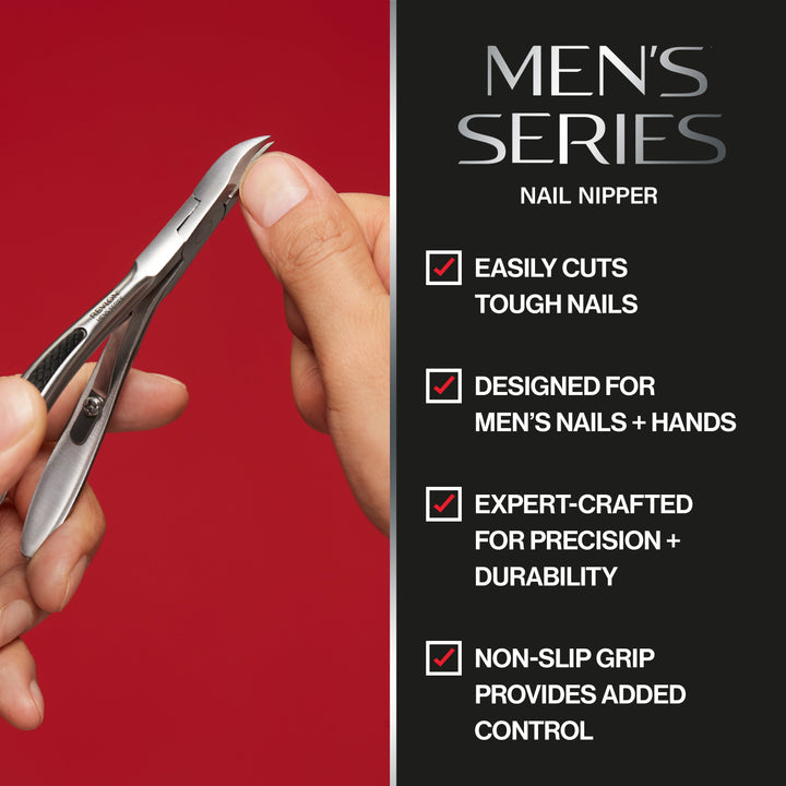 Men's Series Nail Nipper: tough nails, men's nails, durability, precision, non slip grip
