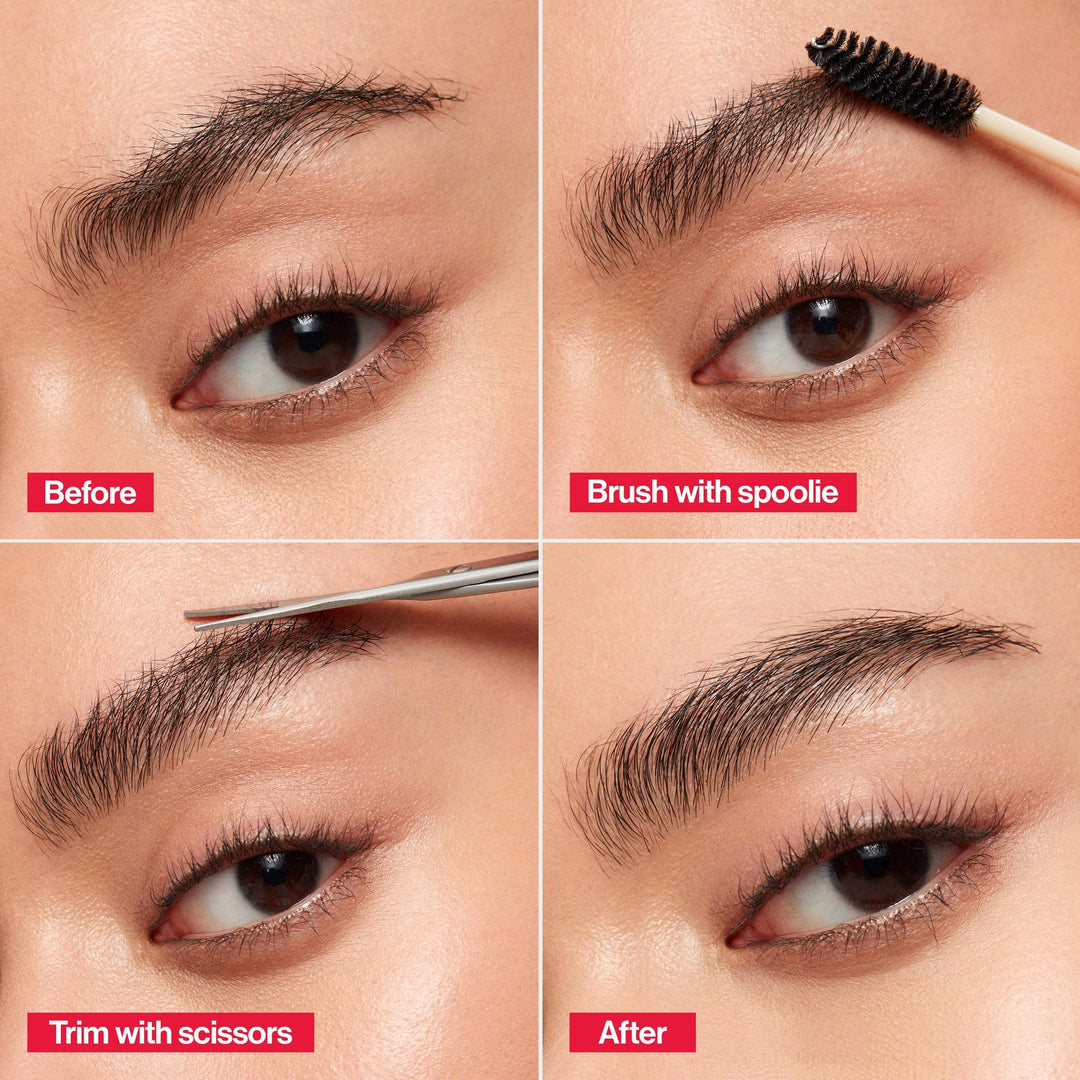 Revlon Designer Series Brow Set - before and after