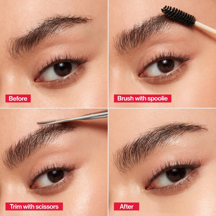 Revlon Designer Series Brow Set - before and after