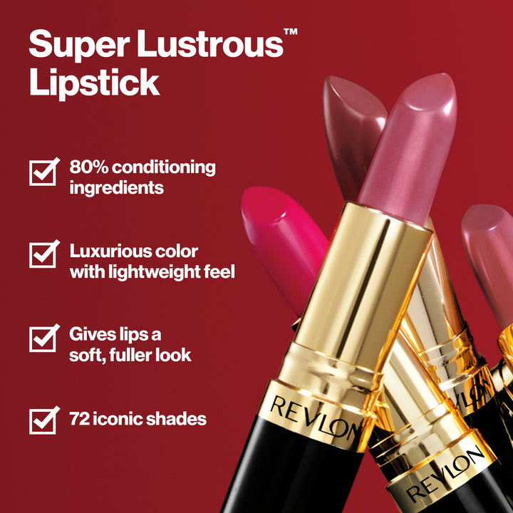 Super Lustrous™ Lipstick: lightweight, 72 shades